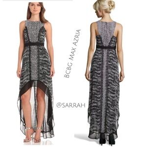 BCBG Max Azria Sienna High Low Dress Gown